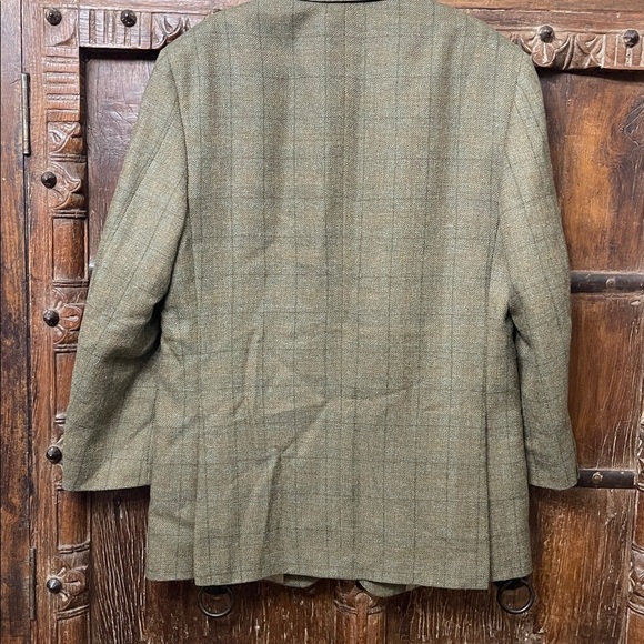 Brooks Brothers Harris Tweed Style Wool Blazer Men’s 39R USA Classic Brown Plaid - Picture 8 of 8